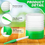 Qualirey 2 Pack Diatomaceous Earth Powder Duster with 6 Inch Extension Nozzle, Diatomaceous Earth Powder Duster for Pest Control, Sprayer for Indoor and Outdoor Use