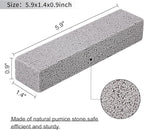 HongWay 10 Pack Pumice Stone for Cleaning, Pumice Stone for Toilet Cleaning Bowl Stick, Heavy Duty Strong Pumice Cleaning Bar for Bathtubs, Kitchen Sink, Grill, Household (5.9 x 1.4 x 0.9 Inches)