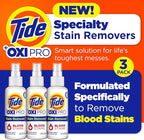 Tide Laundry Stain Remover Ultimate Stain Pack - Blood Stain Remover (3 Pack)