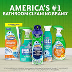 Scrubbing Bubbles Toilet Bowl Cleaning System with Flushable & Disposable Cleaner Refill Pads, Fights Odors and Helps Remove Limescale & Hard Water Stains, Citrus Scent, 1 Wand + 4 Refills + 1 Stand