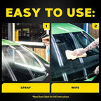 Meguiar's Perfect Clarity Glass Cleaner, Keep Windows, Windshields, and Mirrors Gleaming using a Premium Anti-Hazing Formula that Leaves a Superior Streak Free Finish, 24 Oz