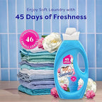 Suavitel Fabric Conditioner, Fabric Softener, 45 Days of Freshness, HE Compatible, 46 Small Loads, Field Flowers Scent, 46 fl oz