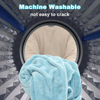 JOYMOOP Microfiber Towels for Cars, 2 Pack 35.4" x 23.6" Car Drying Towel, Blue Reusable Car Towel, Quick Drying Car Microfiber Cleaning Cloth for RVs, SUVs, Trucks