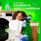 Gain Ultra Oxi Liquid Laundry Detergent, 107 loads, 154 fl oz, Waterfall Delight Scent, 2-in-1, HE Compatible