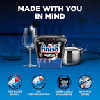 Finish Quantum Infinity Shine Dishwasher Pods, No Pre-Rinse Dishwasher Detergent Soap Removes 24HR Dried-On Stain and Grease, Leaving a Virtually Spotless Shine, 70 Count
