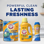ARM & HAMMER Clean Scentsations In-Wash Scent Booster, Laundry Scent Booster Clean Meadow scent, 24 Oz