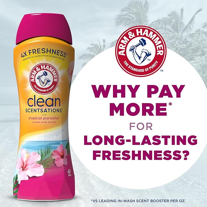 Arm & hammer In-Wash Scent Booster, Tropical Paradise, 24 oz