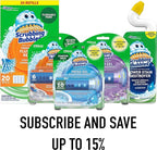Scrubbing Bubbles Toilet Bowl Cleaning Gel, Non-Bleach Bathroom Cleaner, Gets Rid of Limescale and Hard Water + Rust Stains, Rainshower Scent, 24oz