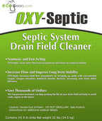 ecoGeeks OXY-Septic PRO Drain Field De-Clogger, Cleaner, Maintainer