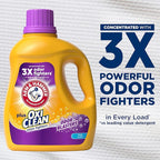 ARM & HAMMER Plus OxiClean Odor Blasters Fresh Burst,77 Loads Liquid Laundry Detergent,100.5 Fl oz,(Pack of 2)