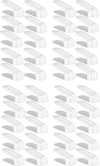 Shoe Slotz Space-Saving Storage Units in Ivory | As Seen on TV | No Assembly Required | Limited Edition Price Club Value Pack, 40 Piece Set