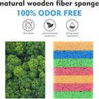 12 - Pack Non-Scratch Scrub Sponges - Sponges for Dishes and Washing Dishes, Cleaning Sponges for Kitchen Home and More（Multicolor）