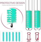 Long Straw Brush Cleaner (10 Pack), Flexible Nylon Tube Cleaning Brushes with 0.4" Bristles, Rust-Proof Stainless Steel Wire Washer for Reusable Tumblers, Sports Bottles & Pipes (10 Inch)