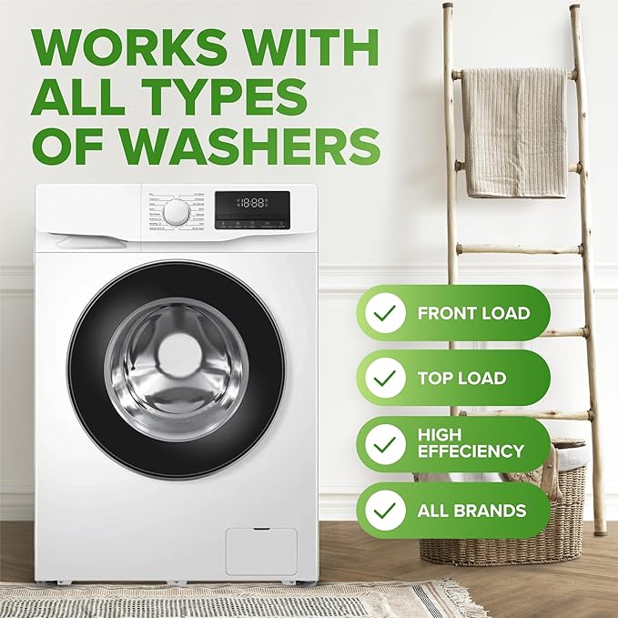Renuv Washing Machine, Dishwasher, Garbage Disposal Cleaner and Deodorizer - Huge Savings!