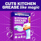 Mr. Clean Magic Eraser Foaming Sponge, Kitchen Grease Eraser, Dawn Cleaning Power, Oven Cleaner, Unstopables Fresh, 8ct