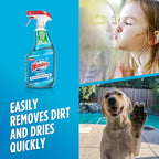 Windex Glass and Window Cleaner Spray Bottle, Bottle Made from 100% Recycled Plastic, Surface Cleaning Spray, Original Blue Scent, 23 Fl Oz,6 Count (Pack of 2)