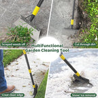 Garden Flat Shovel - Snow Ice Scraper, 60" Multifunctional Garden Cleaning Shovels, Heavy Duty Floor Scrapers Long Handle,Metal Weeding Scraper for Lawn Edging, Snow Ice Removal