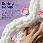 Downy Blends 2-in-1 Soft & Fresh Laundry Scent Booster Beads, Spring Peony Scent, 13.0 OZ, Laundry Softness and Scent Booster