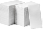 1000-Pack Disposable Guest Towel Paper Napkin - Disposable Cloth-Like Guest Towels - Made In USA, Soft And Absorbent Tissue Paper For Kitchen, Bathroom, Party, Wedding, Or Event