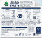 Seventh Generation Laundry Detergent Sheets 32ct Free & Clear Removes Tough Stains Safer for your family