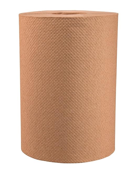 MarcalKraft Roll Towels, Bulk 12 Roll Case, 350 Feet per Roll, Soft and Absorbent Hard Roll Paper Towels, Fits Universal Dispensers (NP-12350 EN)