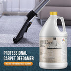 Carpet Defoamer 5814 -Foam Suppressant for Deep Rug Cleaner Machine & Floor Covering Shampooer for a Heavy-Duty Carpet Cleaner Solution, Neutral Non-Corrosive Silicone Emulsion 1 Gallon