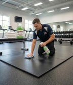 Gym Mat Cleaner – 1 Gallon Vinyl & Rubber Mat Cleaner for Gymnastics, Wrestling, BJJ & Home Gym Mats – Safe for Vinyl, Leaves No Chalk Residue