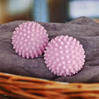 Dryer Balls 4 Pack - Non-Toxic Reusable Dryer Balls (Light Purple)
