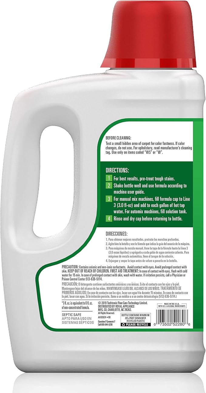 Hoover PowerDash Pet Advanced Compact Carpet Cleaner Machine & Paws & Claws Deep Cleaning Carpet Shampoo with Stainguard & Hoover Renewal Deep Cleaning Carpet Shampoo