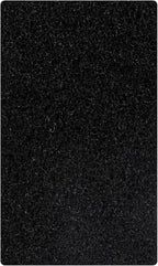 Restaurantware RW Clean 6 Inch x 3.5 Inch Scouring Pads 10 Multi Purpose Scrub Pads - Non Abrasive Heavy Duty Black Nylon Scrub Pads For Cleaning For Cleaning Or Scrubbing