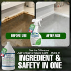 20% Vinegar Cleaning Spray Kit - All-Purpose 4L Vinegar Cleaner with Electric Sprayer for Home, Garden and Outdoor Surfaces - Organic, Pet-Safe Window & Glass Cleaning Solution