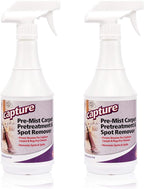 Capture Carpet & Rug Dry Cleaner (8lb) & Pre-Mist Soil Release for Carpet Dry Cleaner, Carpet Cleaning Pre Spray (2 Pack) - Bundle