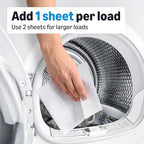 Amazon Basics Dryer Sheets, Free & Clear, Laundry Fabric Softener, Hypoallergenic, 160 Count