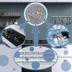 Stainless Steel Scrubber Scrubbing Scouring Pad Sponges Clean Pot Pan and Steel Wool for Kitchen Bathroom