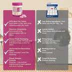 Washing Machine Cleaner Tablets Unscented 24 Pack Residue-free Laundry Washer Cleaner for HE Front Load, Top Load Washing Machine Cleaning Tablets Pro Descaler Deodorizer, Low Suds 1 Year Supply