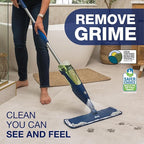 Bona Premium Motion Multi-Surface Floor Spray Mop - Includes Multi-Surface Floor Cleaning Solution and Machine Washable Microfiber Cleaning Pad - for Stone, Tile, Laminate, and Vinyl Floors