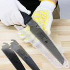 KAKURI Japanese Hand Saw [Tree Pruning] 8-1/4" Japanese Pull Saw with Blade Cover, Made in JAPAN