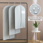 Suit Bags for Closet Storage, 43" Garment Bags for Hanging Clothes(Set of 4, 23.3'' X 43'')