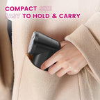 Fabric Shaver, Ziitty Lint Remover for Clothes, Type-C Rechargeable Lint Shaver with LCD Display & 6-Blade, Sweater Shavers to Remove Pilling，Fuzz Remover Fabric Shaver for Clothing and Furniture