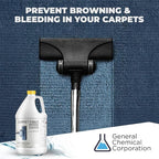 CarpetGeneral- Carpet Fiber Rinse & Odor Neutralizer Solution 53105|Prevent Browning, Bleeding & Odors with Top Carpet Cleaner Liquid|Carpet Fiber Rinse Professional Residue Attracting Agent - Case