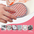 Multi-Purpose Kitchen Scrub & Microfiber Sponge – Durable, Chemical-Free, Machine Washable, Tough Cleaning Power