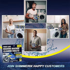 Washing Machine Cleaner Tablets Front Loader 28 Pack & Dishwasher Cleaner Deodorizer Descaler Tablets 28 Pack Bundle - 1 Plus Year Supply - Septic Safe Eco Friendly Formula