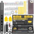 Electric Screwdriver Set, 71-in-1 Cordless Precision Screwdriver with LED Light, 5 Torque Settings (Max 0.6 N·m), 42 Magnetic Bits, Repair Tool Kit for Laptop, Phone (Elec-71 in 1)