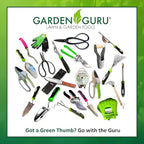 Garden Guru Eco Hand Rake Soil Tiller- 100% Recycled Stainless Steel - Rust Resistant - FSC Certified Wood Ergonomic Handle - Great for Gardening Cultivating,Loosening Soil & Spreading Mulch (4 Pack)