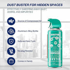 Compressed Canned Air Duster for Computer - iDuster Air Duster Compressed Air Can, 1PCS(3.5oz)
