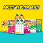 Scrub Daddy Scrub Mommy + Cif Cream All Purpose Cleaner, Original - Cleaning Supplies with Household Cleaning Cream & Non Scratch Sponge - Bathroom & Kitchen Cleaner