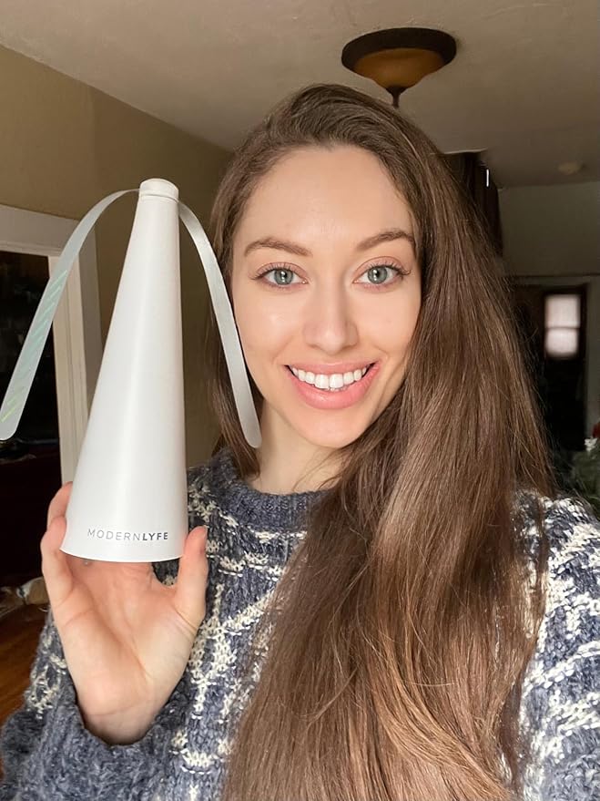 Fly Fans for Tables by Modern Lyfe - AA Battery & USB Powered - Fly Swatter Outdoor Camping Accessory Or for Food at Parties, Restaurants & Picnics, Bug Fan, Spinner Keeps Flies Away (1 Pack - White)