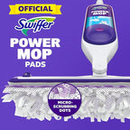 Swiffer PowerMop Multi-Surface Mopping Pad Refills for Floor Cleaning, 11 Count
