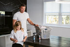 DadMode Instant Fabric Spot Cleaner | 1000 Stain Treatments | Fastest Clothing Spill Remover | 3-Pack Refill | Quick Spray & Wipe | Multi-Surface for Clothes, Carpet & Upholstery | Sandalwood & Suede