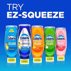 Dawn Platinum EZ-Squeeze Dish Soap Liquid, Dishwashing Liquid, Grease Removal, Upside Down Bottle, Bleach Alternative Clean Lemon, 18 Fl Oz Bundle,(Pack of 12)
